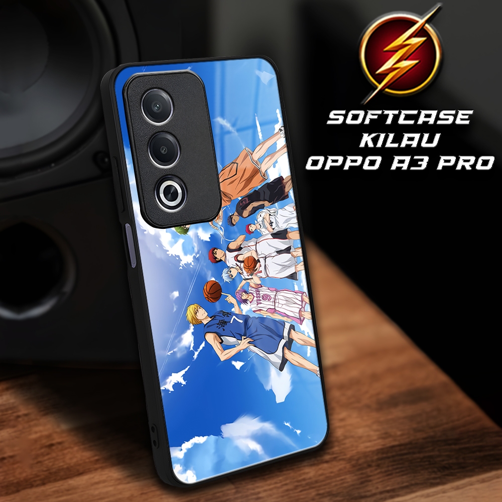 [SC11] Softcase Kilau OPPO A3 PRO | Kesing Silicon Mika Kaca Oppo | Softcase Pelindung Kamera | Casi