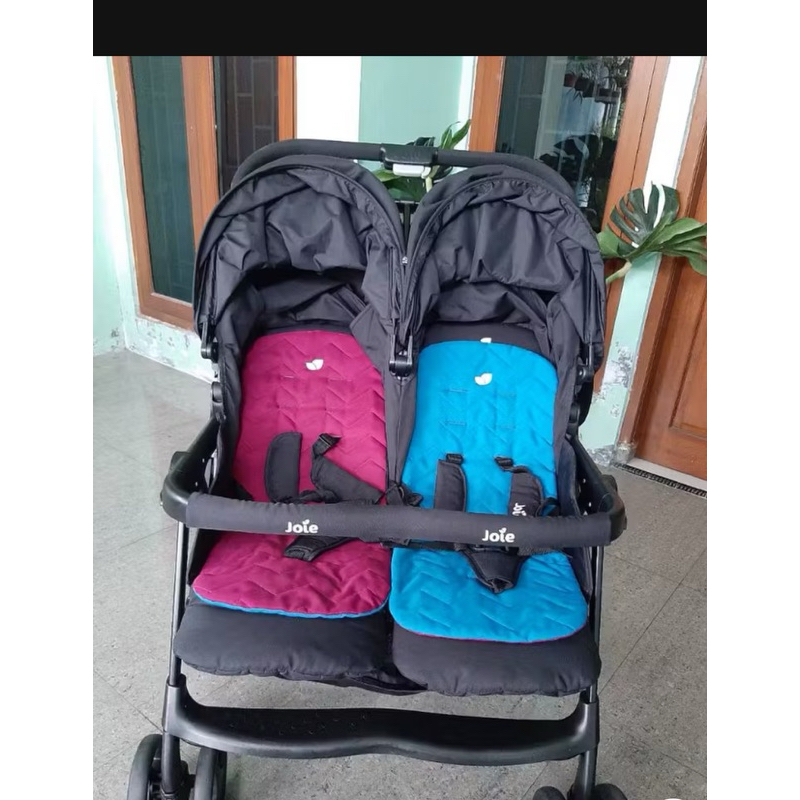 Joie Stroller Kembar Bayi Kereta dorong bayi Preloved Like New lengkap