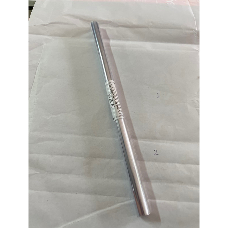 

PLASTIK MIKA ROLL UKURAN 34 CM TRANSPARAN , MIKA ROLL 34 CM