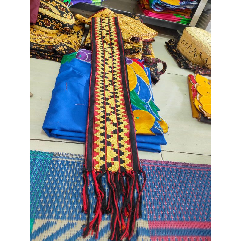 Promo (Cod) Selendang Tapis Lampung Asli Sulam Tangan Termurah