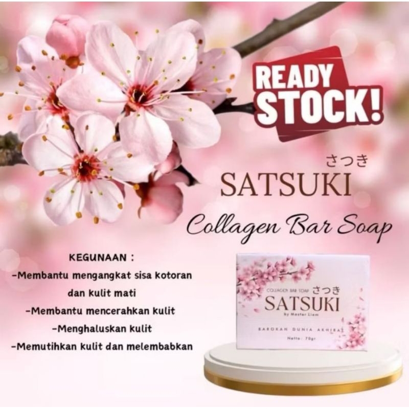 SATSUKI Collagen bar soap by MasterLiem