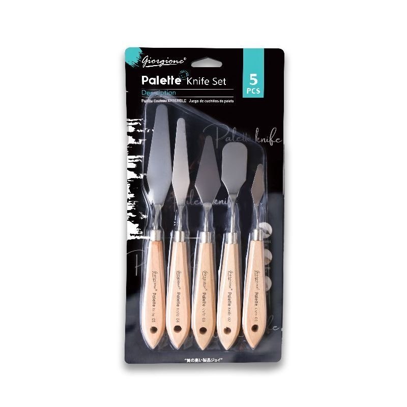 

giorgione Painting/pallete Knife Set 5 G-WD05