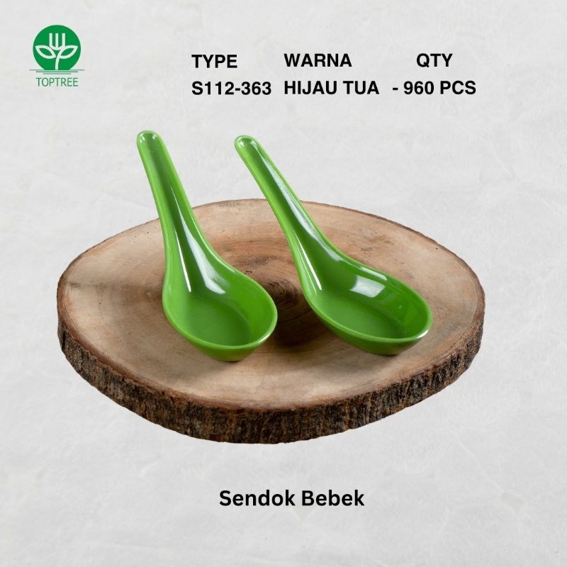 (CNA) Sendok Bebek Melamin / Sendok Bubur Melamin / Sendok Ramen Melamin / Sendok Bebek Serbaguna