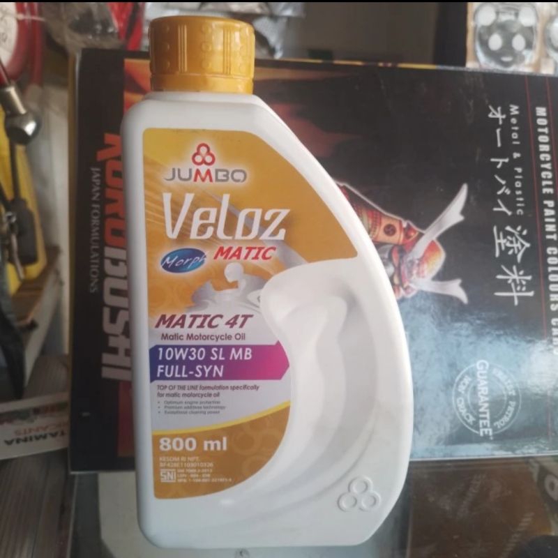 oli motor matic jumbo veloz 10w30 800 ml original