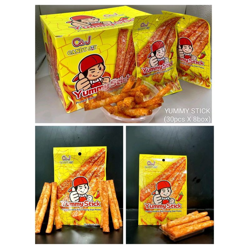 

Lattiao C&j yummy stick isi 30 pcs