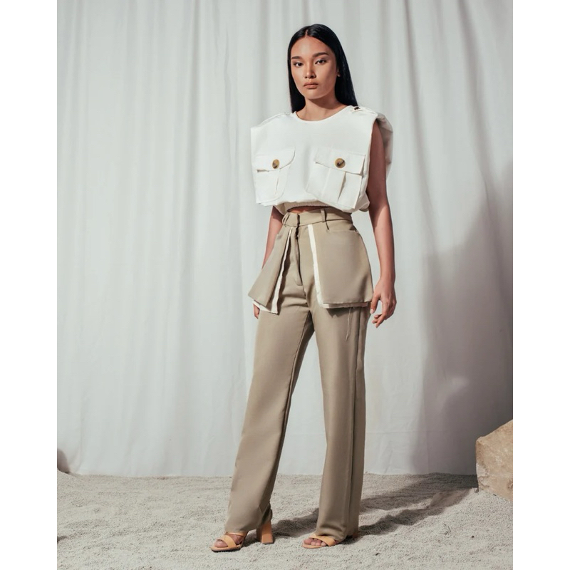 MARYALLE - CIGARETTE PANTS (M)