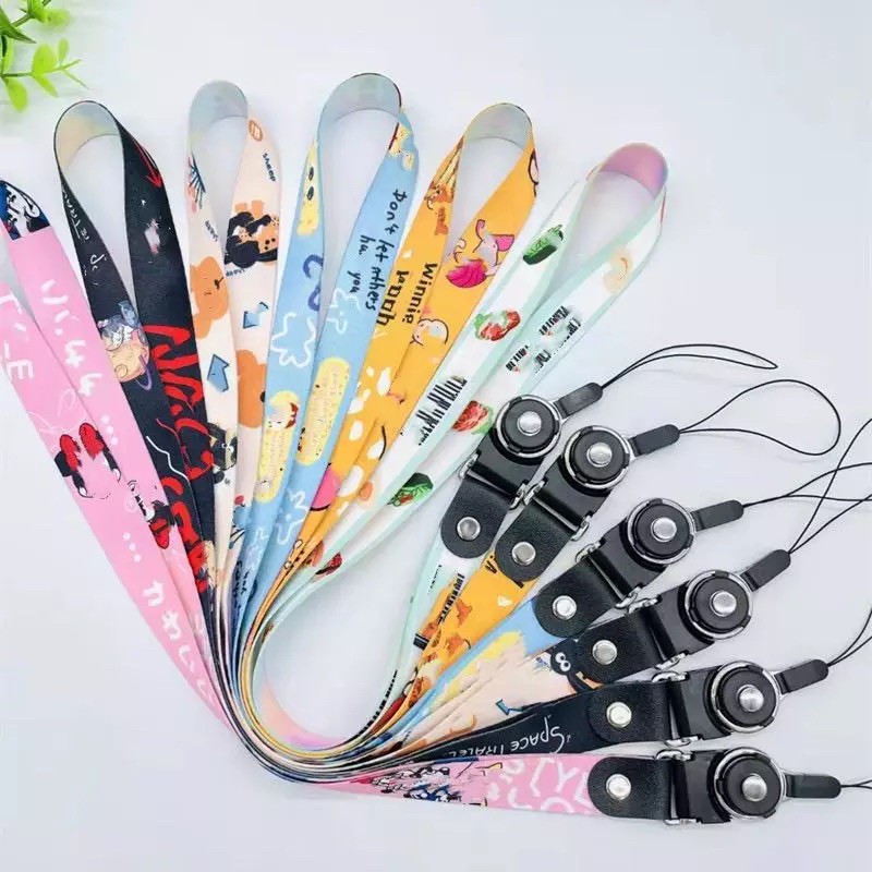 Fugo Beauty TALI LANYARD SANRIO / TALI ID CARD / GANTUNGAN HP /STRAP HANDPHONE KALUNG LEHER