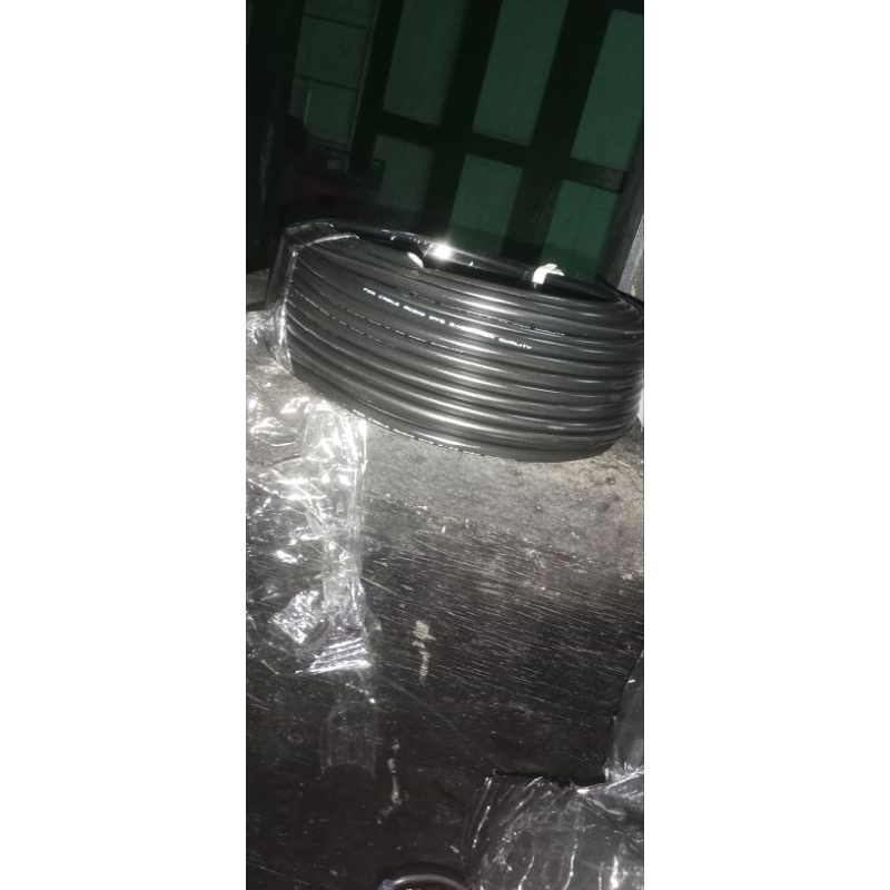 KABEL SERABUT 2X2.5 HITAM / KABEL SERABUT HITAM 2X2.5 PER METER / KABEL SERABUT 2X2.5