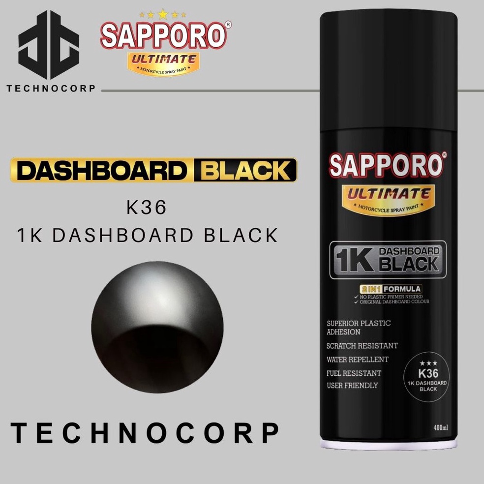 

ART I4P6 Cat SAPPORO ULTIMATE K36 1K DASHBOARD BLACK HITAM BODY KASAR