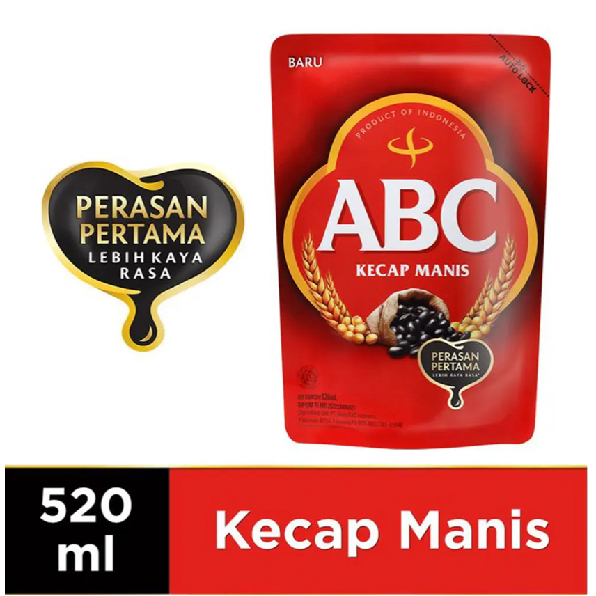 

ABC Kecap Manis Refill 520 ml