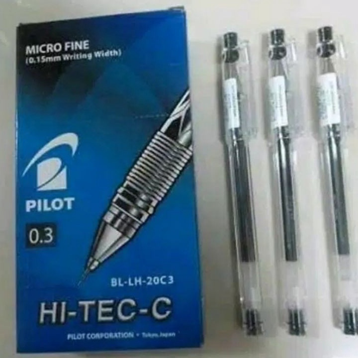 

Kilat Pulpen Hitech C Pilot 3mm 1pak12pcs