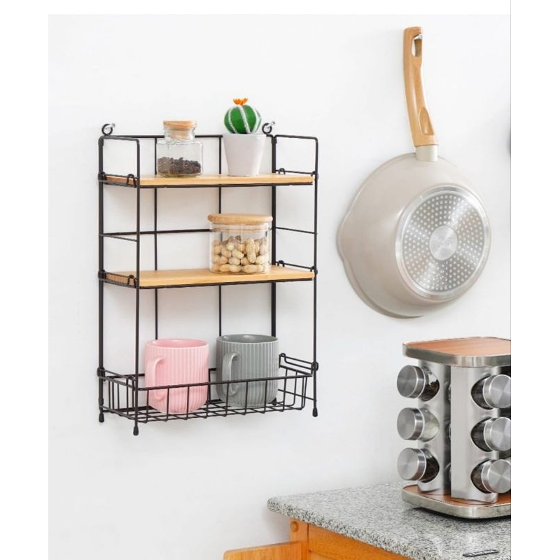 INFORMA RAK DAPUR MILO//RAK BUMBU//RAK BESI//RAK BUMBU DAPUR