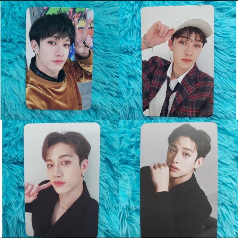[READY STOCK] PHOTOCARD OFFICIAL STRAYKIDS BANGCHAN 5STAR MUPLANT, NACIFIC, CHRISTMAST EVEL