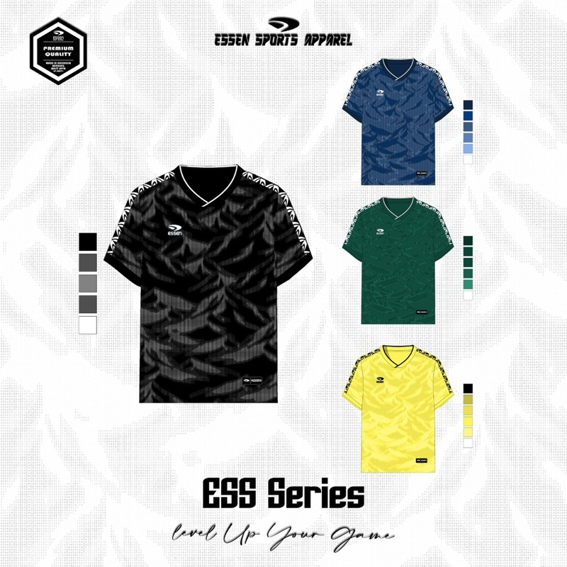 JERSEY ESS SERIES Vol 1 - Jersey Sport Cowok Cewek Olahraga Voli Futsal Lari - ESSEN APPAREL
