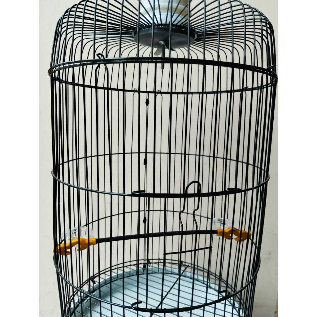 TANGKRINGAN GAWANG KONIN FULL AMPLAS 27cm DIAMETER 6mm SANGKAR BESI UKURAN 27