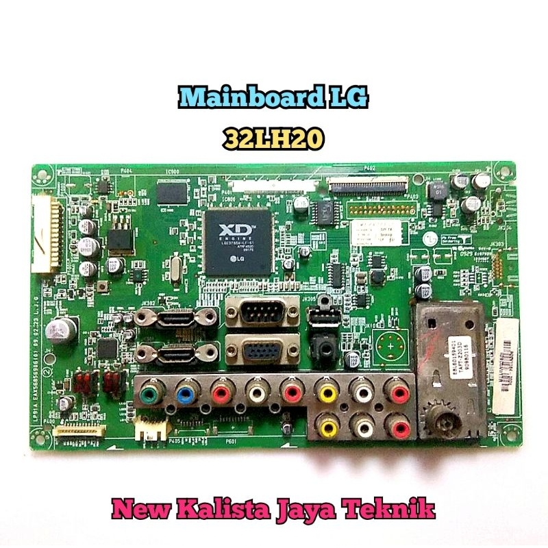 MAINBOARD TV LG 32LH20 ORIGINAL EAX56856906 MB LG 32LH20R MOTHERBOARD TV 32LH20 MB 32LH20 MESIN TV 3