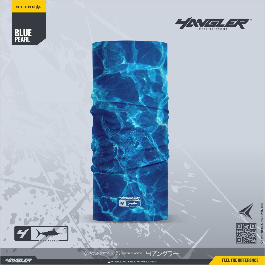 Bandana Mancing 4ANGLER | Buff Mancing 4ANGLER | BLUE PEARL