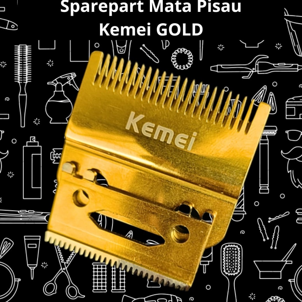 Menarik Mata Pisau KEMEI Sparepart KEMEI Pisau Cukur KEMEI GOLD Original 1986 1987 1997 1996