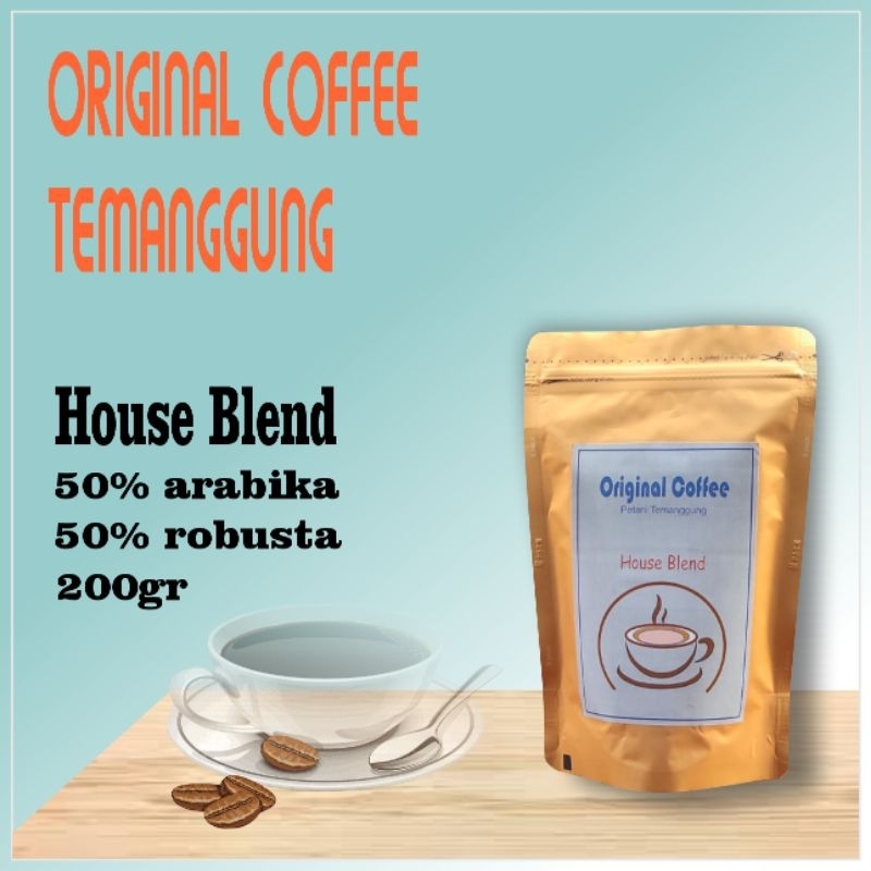 

ORIGINAL COFFEE kopi temanggung house blend 200gr