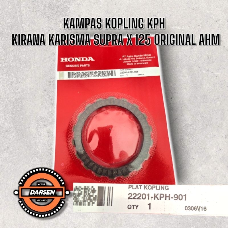 AHM - KAMPAS KOPLING SUPRA X 125 KAMPAS PLAT KOPLING KPH KARISMA SUPRA KIRANA