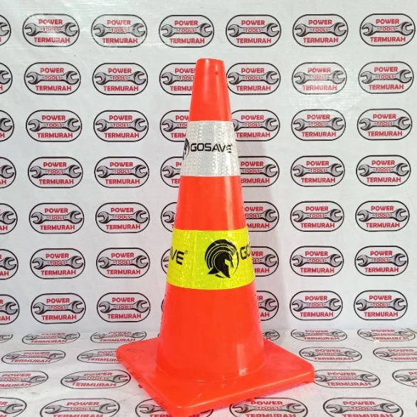 

Pembatas Jalan Kerucut Alas Orange GOSAVE / Traffic Cone 2s Coltlight