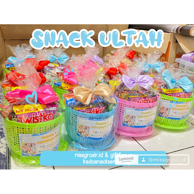 

PAKET JAJAN Ready Ulang tahun dipesan dadakan sovenir murah snack