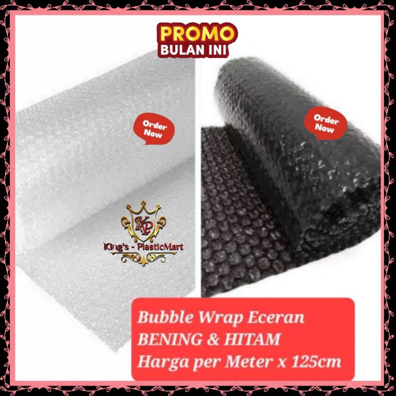 

Bubble Wrap Eceran / Packing Online shop Per meter (Uk : 100 Cm x 125 Cm)