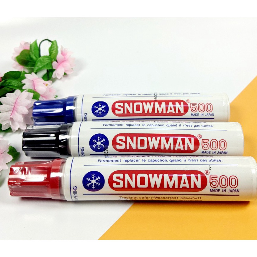 

HJ6 Spidol SNOWMAN Marker Permanen JUMBO