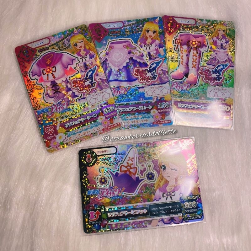 [BOOKED] AIKATSU PREMIUM Ichigo Lilac Fairy JP Ver. from Aikatsu Movie 2014 (VERY RARE)
