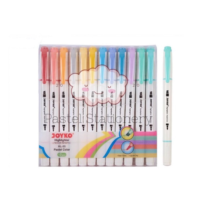 

ART B5C3 Highlighter Joyko HL55 Highlighter Joyko Pastel Color HL55