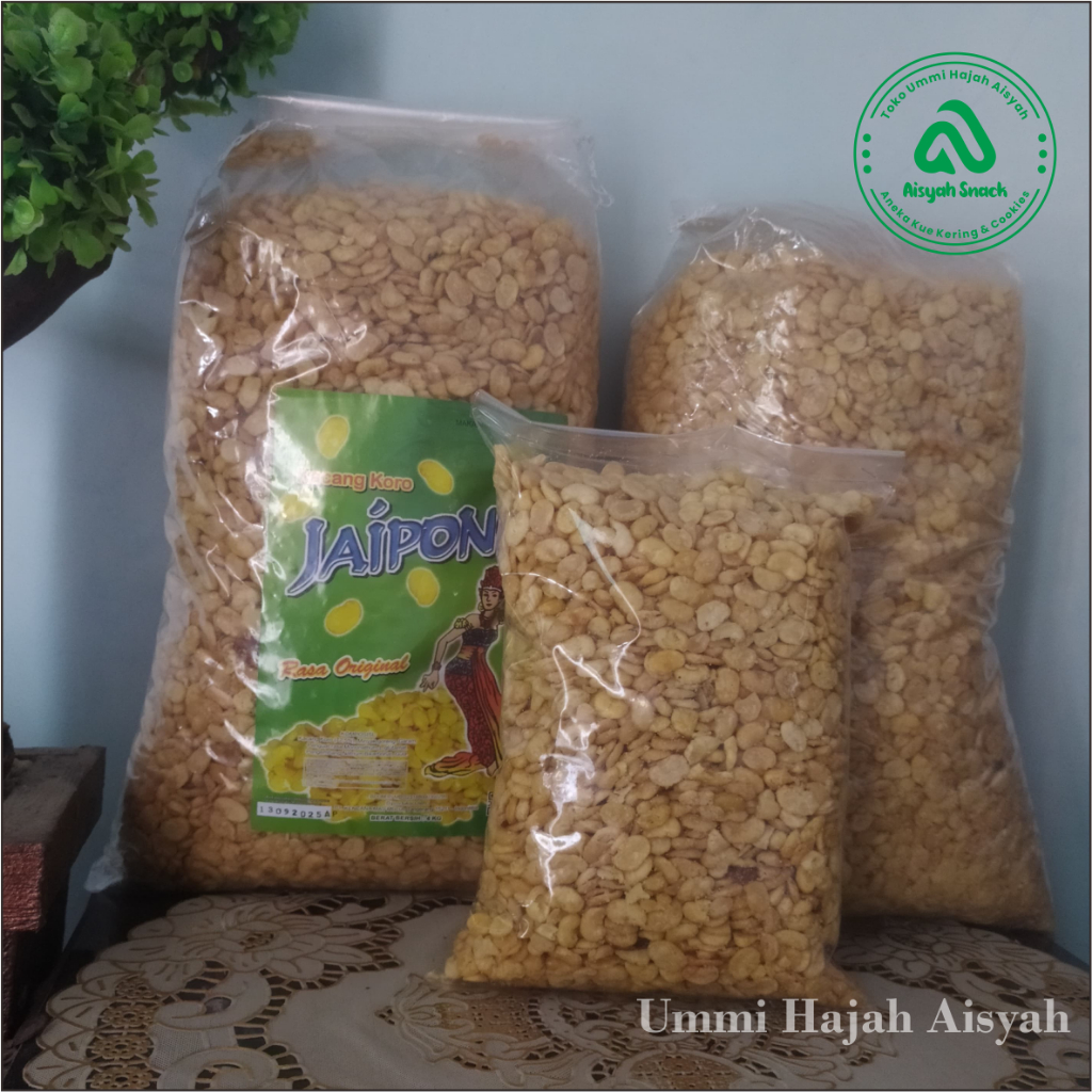 

Kacang koro asin gurih kualitas premium jaipong 4kg