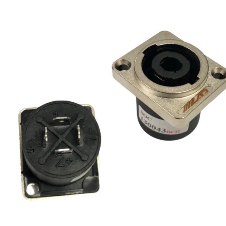 KUALITAS TAK TERKLAHKAN Socket Speakon soket spikon spiker LAD Besi