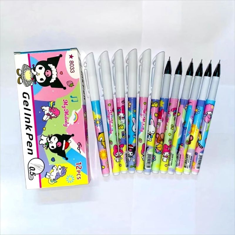 

Gel Ink Pen Korean Fancy isi 12 pcs / Gel Pen Korean Terbaru