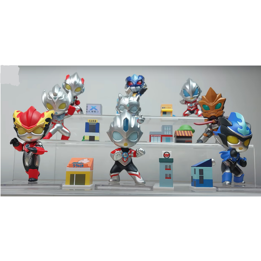 Pop Mart Figure Ultraman New Generation Heroes Series Blind Box Original Popmart Opened