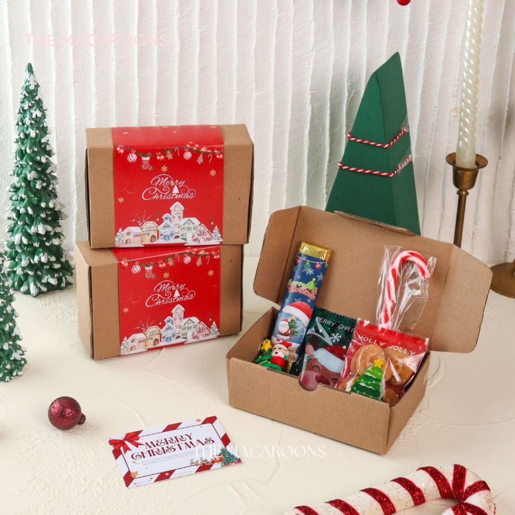 

Hampers Natal Chocolate Candy Cane Cookies / Souvenir Christmas Kado Natal Christmas