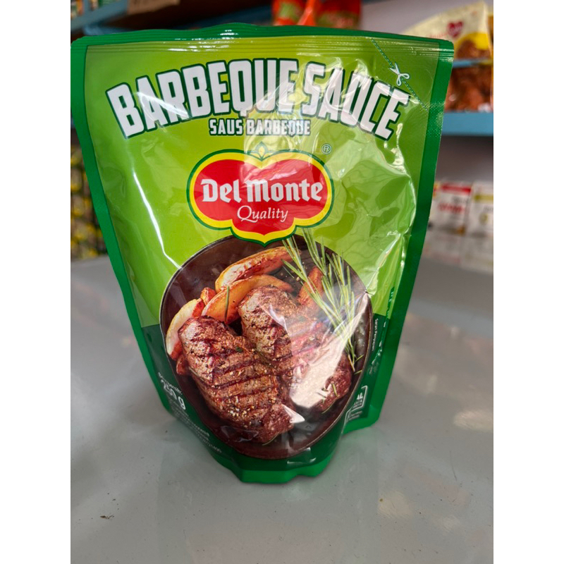 

Delmonte Saus BBQ,BBQ Korea,Lada Hitam,Spaghetti 250gr
