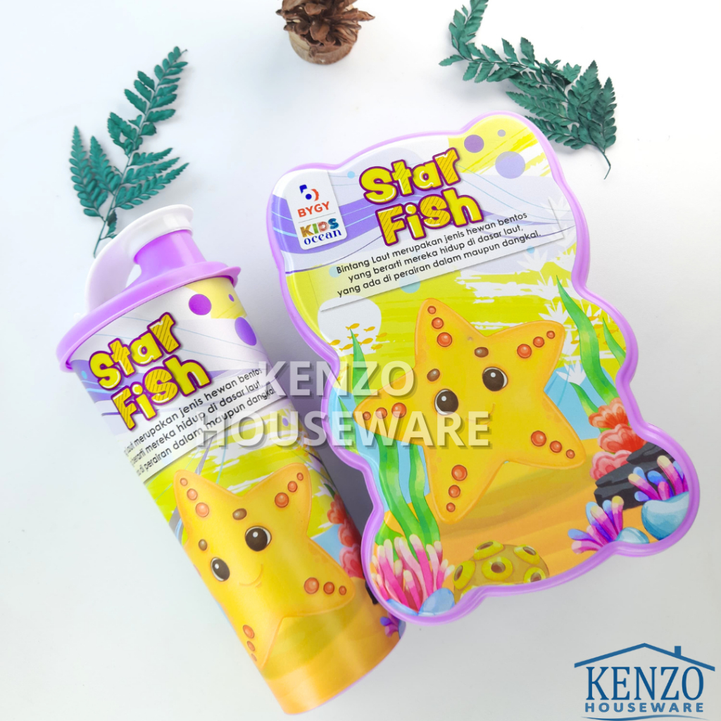 Lunch Box Set Anak Karakter Dengan Tumbler  VALUE SET LAZIO BIGGY Tempat Bekal Anak Set