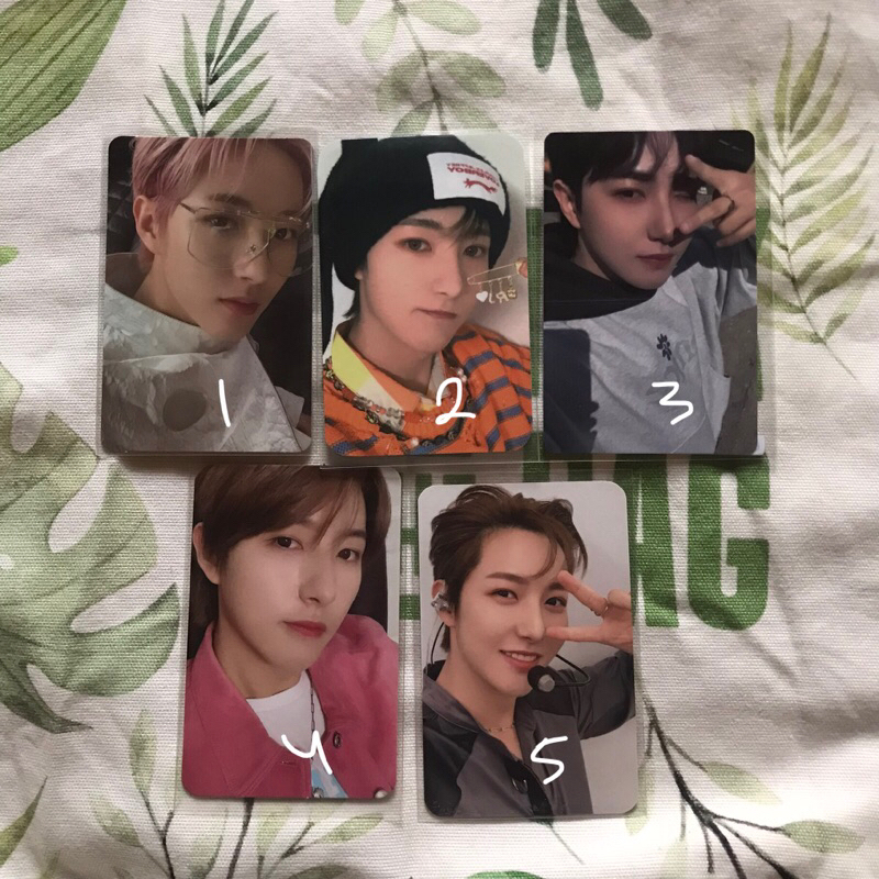 WTS RENJUN NCT DREAM PHOTOCARD OFFICIAL KPOP BIRTHDAY CARD KACAMATA ISTJ RESONANCE MURAH