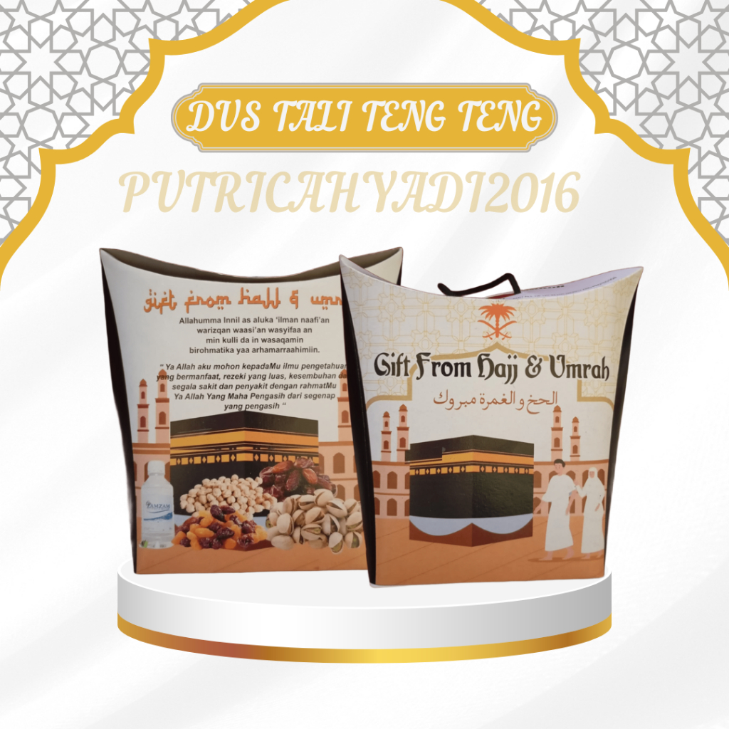 

DUS TENGTENG HAJI DAN UMROH 1 PACK 50 PCS