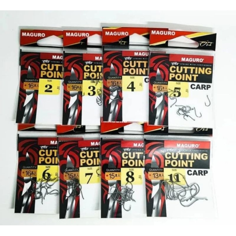 Kail Pancing maguro cutting point carp MAGURO CUTTING POINT CARP