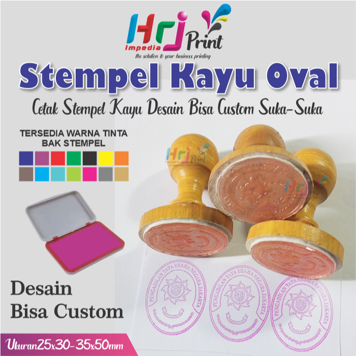 

Cetak stempel kayu custom ukuran oval | Cetak stempel kayu oval desain custom suka suka