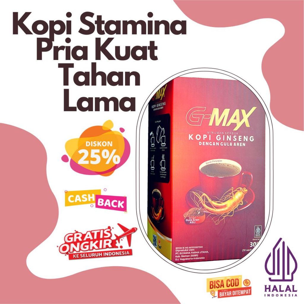 

kopi gmax kopi stamina pria kopi kuat tahan lama 100% original bisa cod