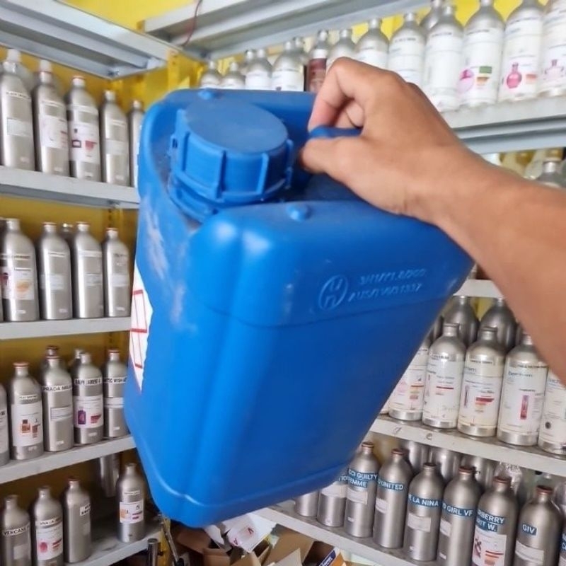 jerigen bekas 10 liter tutup dobel double