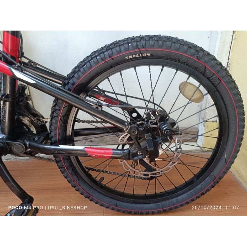 sepeda gunung anak polygon vander 20 inch alloy