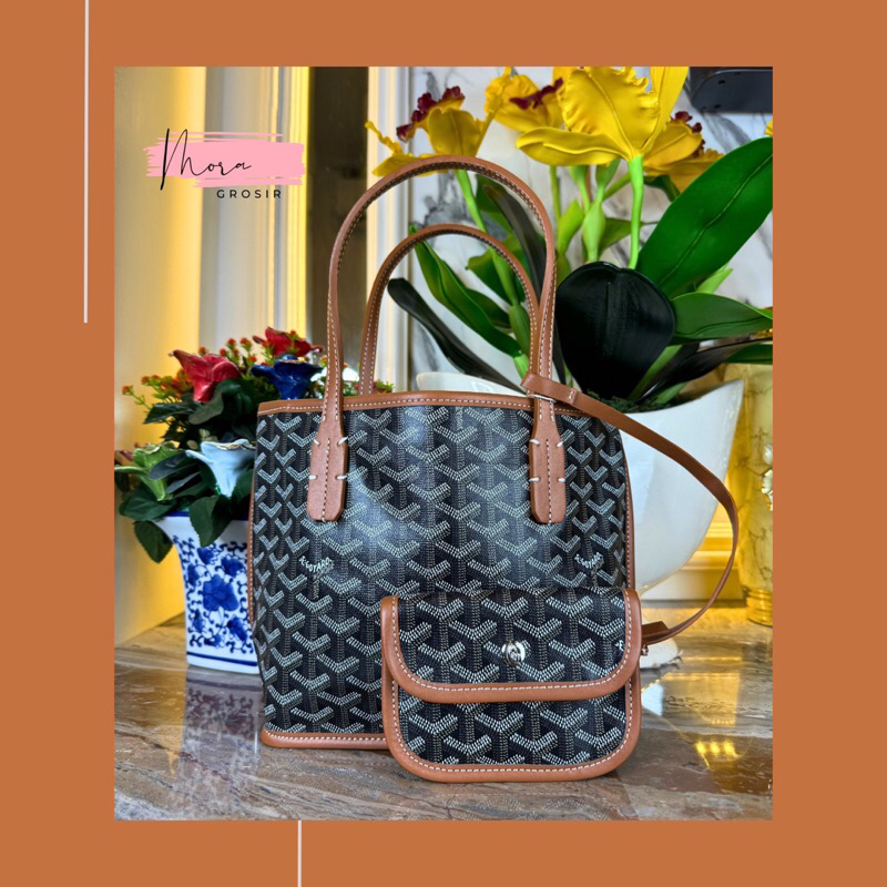 Goyard Mini Anjou Tote Bag | Tas Wanita Import | Tas Wanita Terbaru