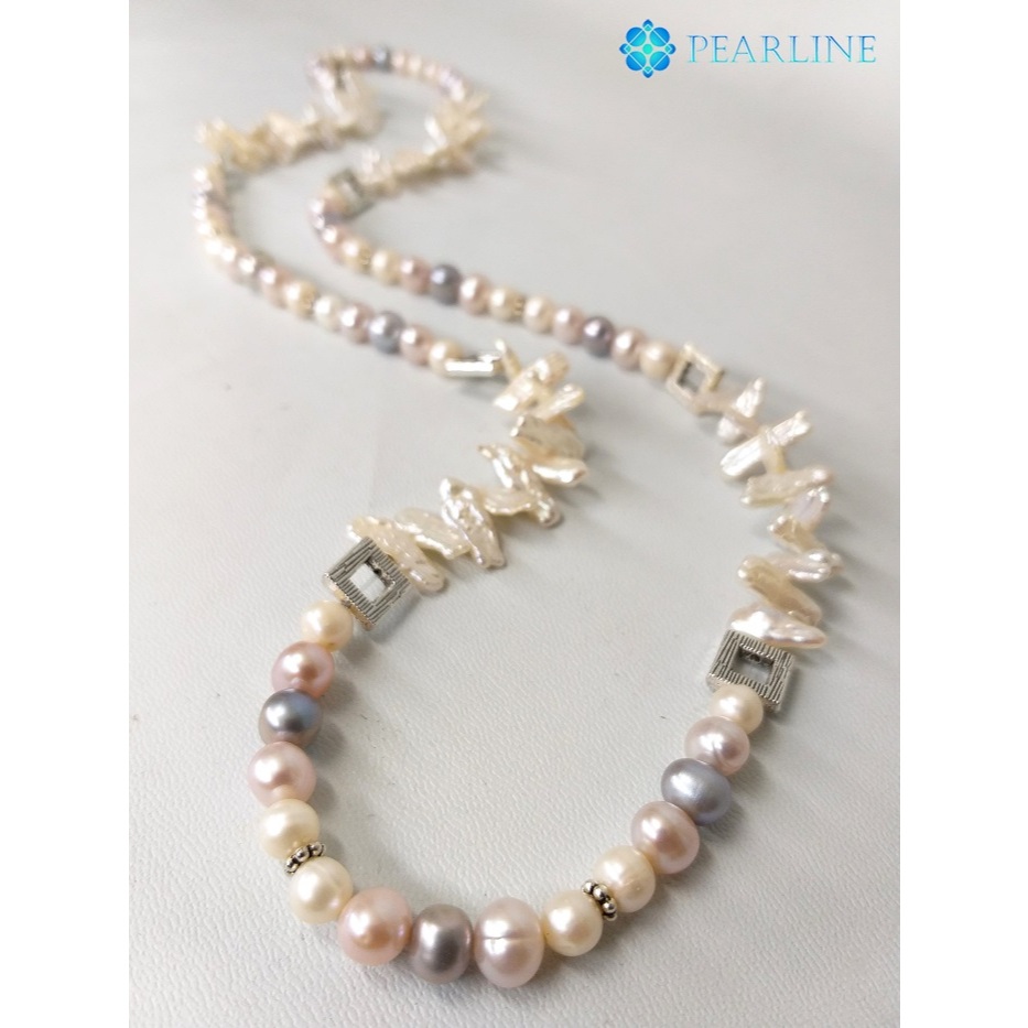 PEARLINE Cecilia Necklace | Kalung Mutiara Asli Freshwater Pearl