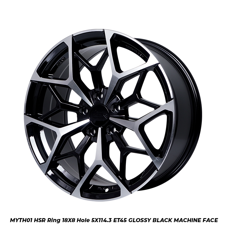 PAKET VELG DAN BAN RING 18 MYTH01 DAN BAN ACCELERA PHI 225 50 R18