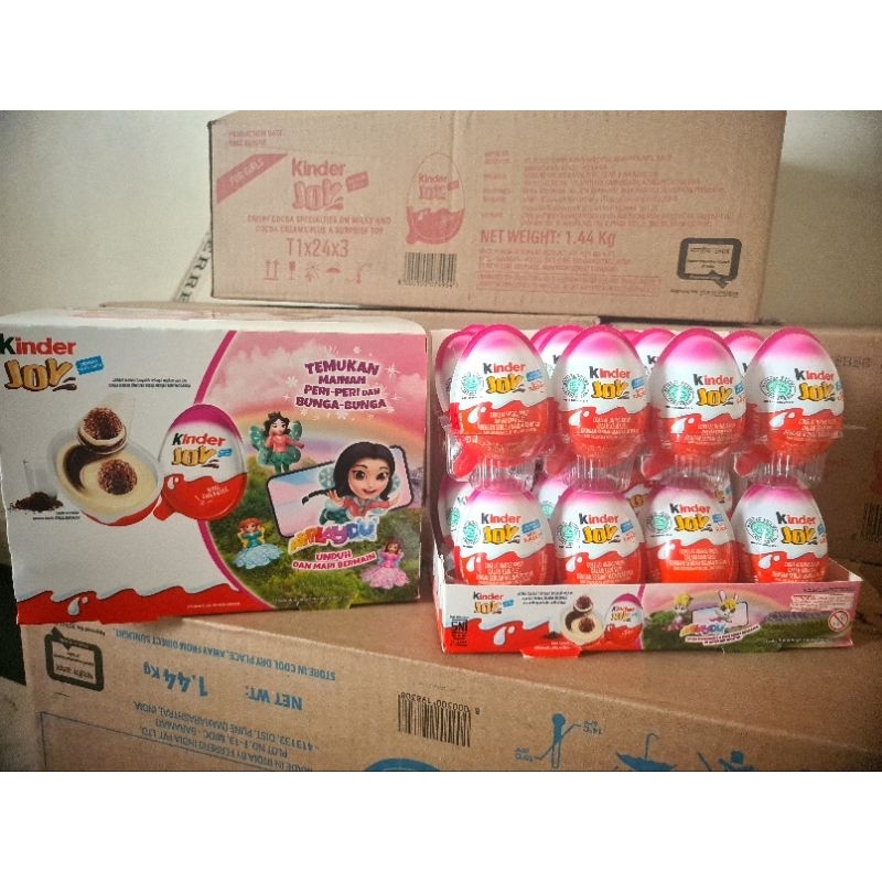 

Promo KINDER JOY Box isi 24pcs