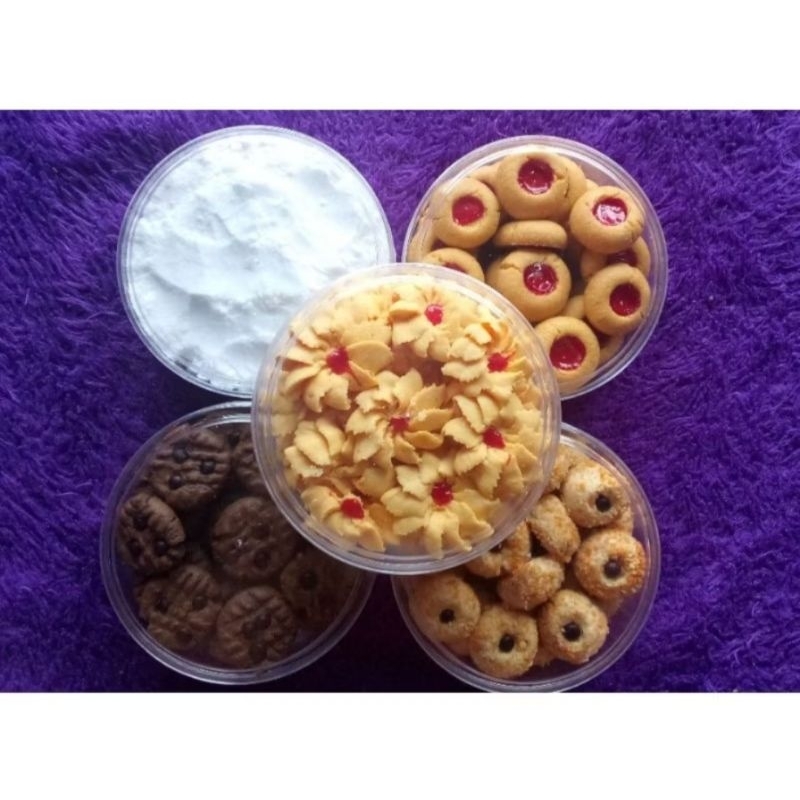 

Aneka Kue Kering Home Made Kemasan toples 250gr