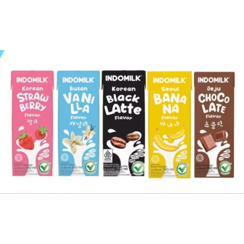 

Indomilk Susu Jeju UHT 180ml semua rasaaa adaaa